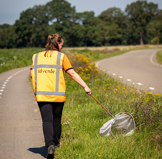Ecologische bermen controleren in Coevorden
