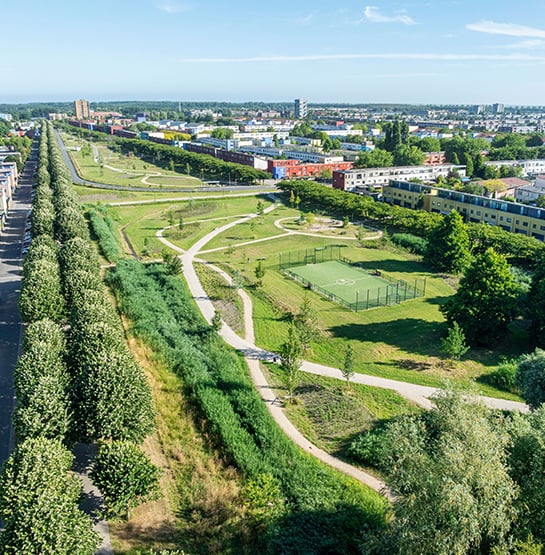 Prismapark uitvoering doormiddel van Green Impact Modelling