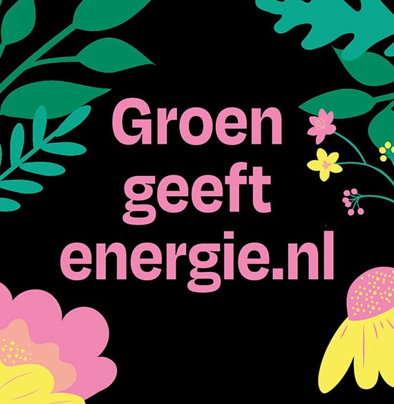 Logo groen geeft energie.nl onderdeel van werklandschappen van de toekomst en IVN Natuureducatie