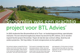 In de media - Stroomlijn was een prachtig project voor BTL Advies