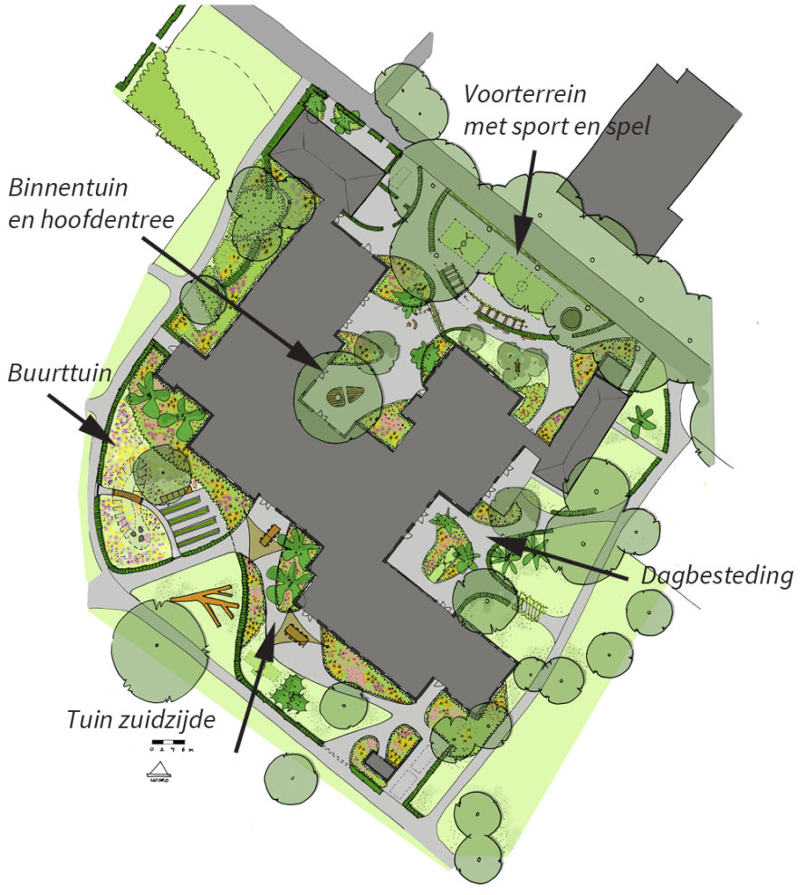 ontwerp, belevingstuin, stichting slowcare