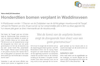 In de media - 110 bomen verplant in Waddinxveen