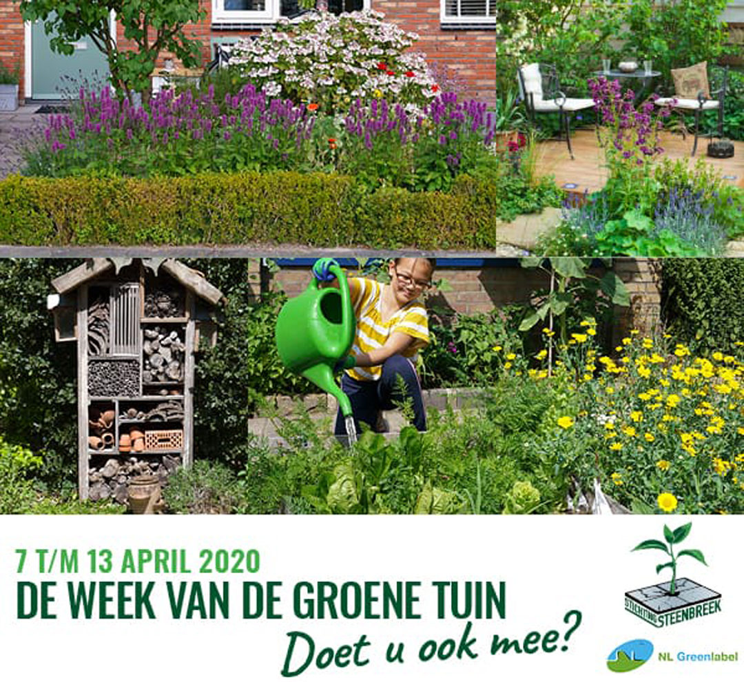 Persbericht - De week van de groen tuin