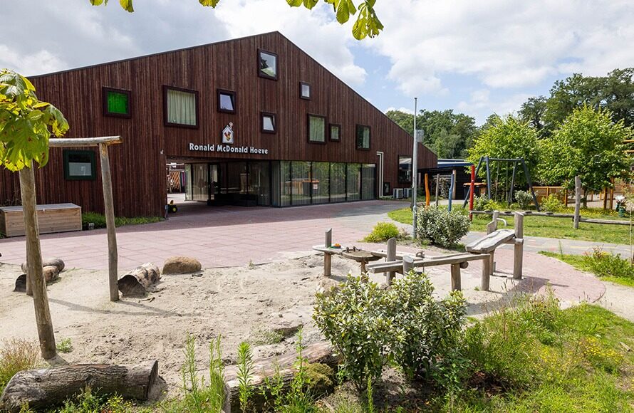 Zand- en waterspeelplek Ronald McDonald Hoeve