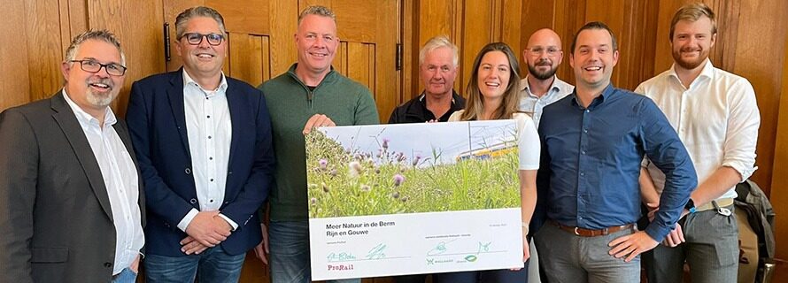Ondertekening Prorail, idverde NL en Wallaard