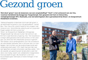 Gezond Groen - Zorginstellingen Editie 5 2017