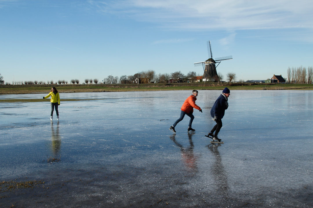 Schaatsen in De Groenzoom - © Cor Noorman