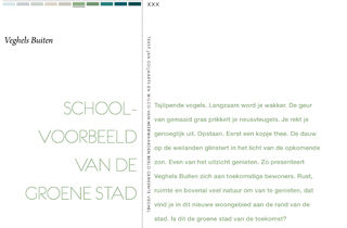 Vitale Groene Stad editie 02 - 2016 - Veghels Buiten schoolvoorbeeld van de groene stad